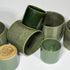 Large Moss Green Handmade Ceramic Plant Pot